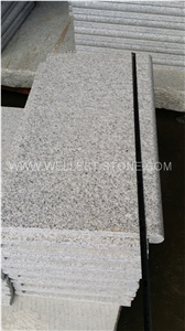 Natural Granite G603 Grey Flamed Surface Granite Tile Stair Stepping Tiles Stair Riser Tile