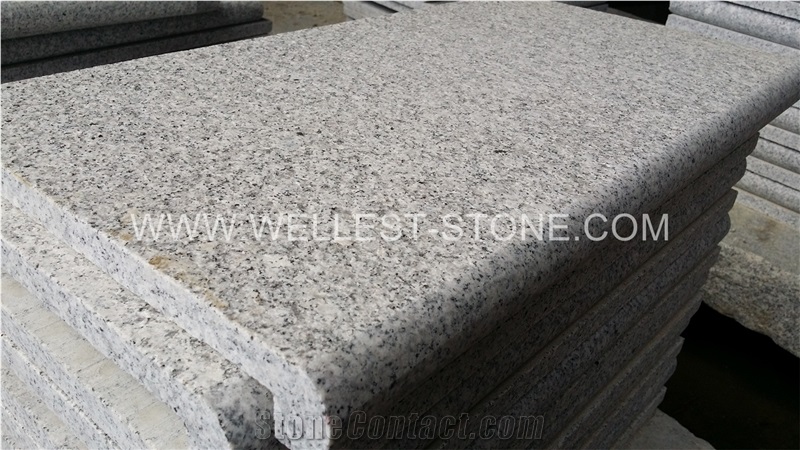 Natural Granite G603 Grey Flamed Surface Granite Tile Stair Stepping Tiles Stair Riser Tile
