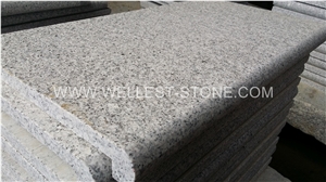 Natural Granite G603 Grey Flamed Surface Granite Tile Stair Stepping Tiles Stair Riser Tile