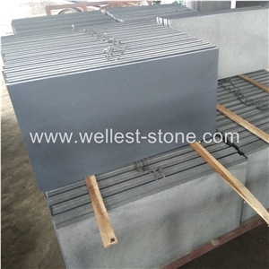 Natural Grey Basalt Honed 30x60 Basalt Tile Floor Tile Swimming Pool Tile Wall Decorative Basalt Tile Stair Steps