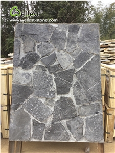 Natural Stone Loose Stone Wall Veneer Cement Back Outdoor Wall Cladding Stone Pattern