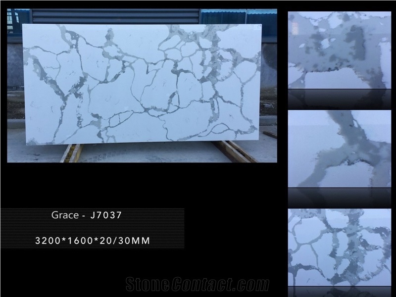 Grace Quartz Stone Slabs & Tiles