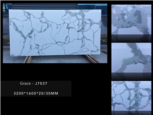 Grace Quartz Stone Slabs & Tiles