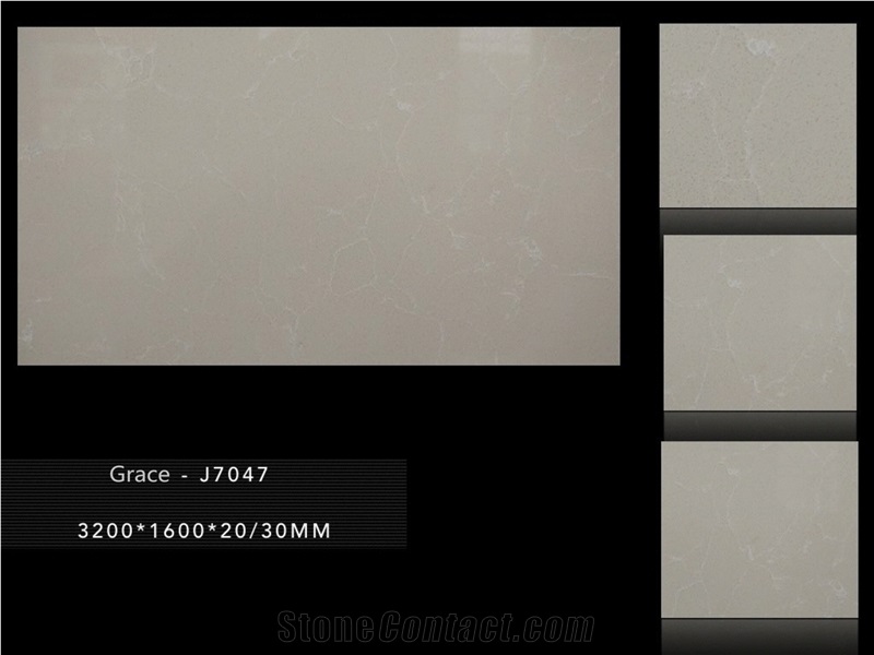 Grace Quartz Stone Slabs & Tiles