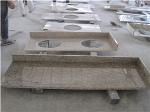 Brazil Gold Granite Countertop, Topazic Imperial Granite, Antique Persa Gold, Brazil Yellow Gold