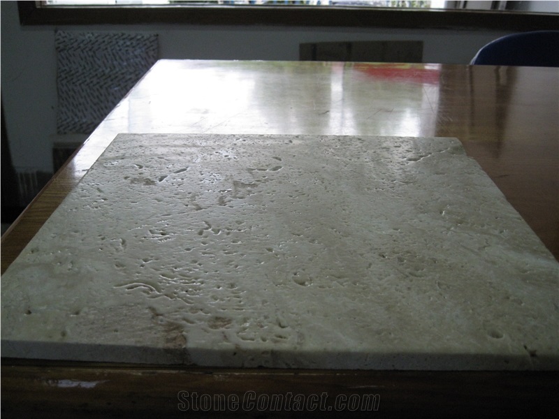 Chinese Beige Travertine Slabs & Tiles, Antique Travertine, Chinese Sunset Beige Stone