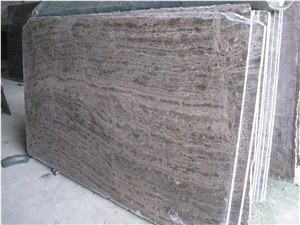 Coffee Brown Marble Slabs & Tiles, Fantasy Bamboo Brown Marble, Wood Grain, China Brown Marble