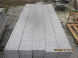 G654 Padang Dark/Sesame Black Granite Flamed Steps, Stair Riser, Stair Treads, Staircase