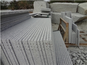 New G603/Crystal White/Padang Light Granite Polished Steps, Stair Riser, Stair Treads, Staircase