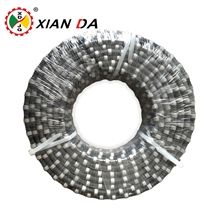 11.5mm Rubber Sintered Beads Diamond Wire Saw for Stone Marble Granite Cutting,Quarry Diamond Wires,Diamond Wire Saws for Quarry