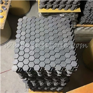 Grey Basalt Mosaics / Hainan Grey Basalt / Inca Grey / Basaltina / Basalto / Bazalt