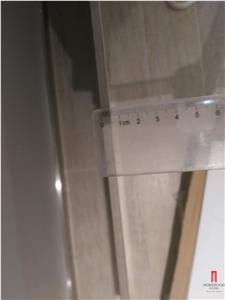 5.5mm Thin Marble Look Porcelain Tile,French Gray Full Body Marble Tile