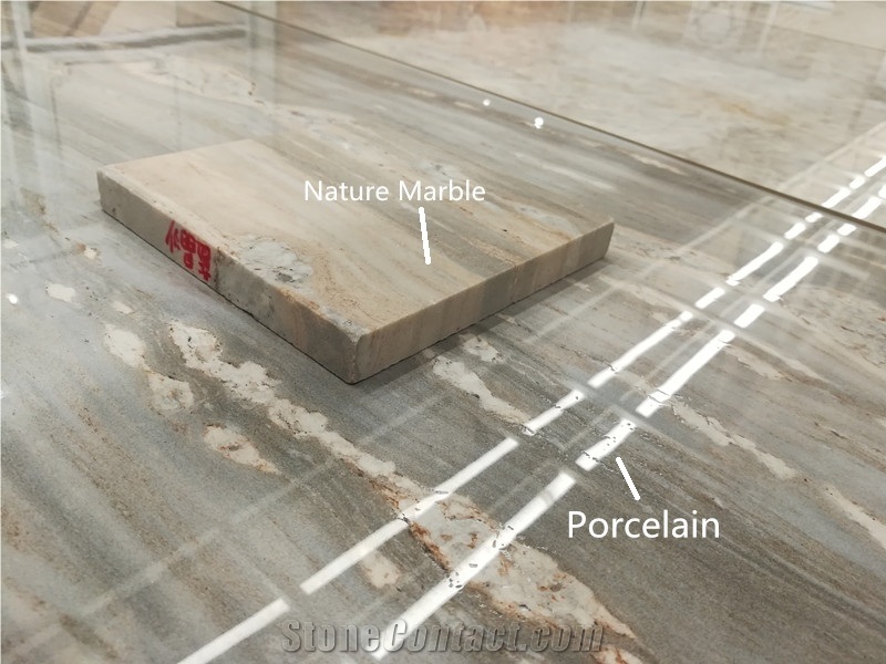 800x800mm Marble Look Glazed Ceramic Porcelain Flooring Wall Tiles