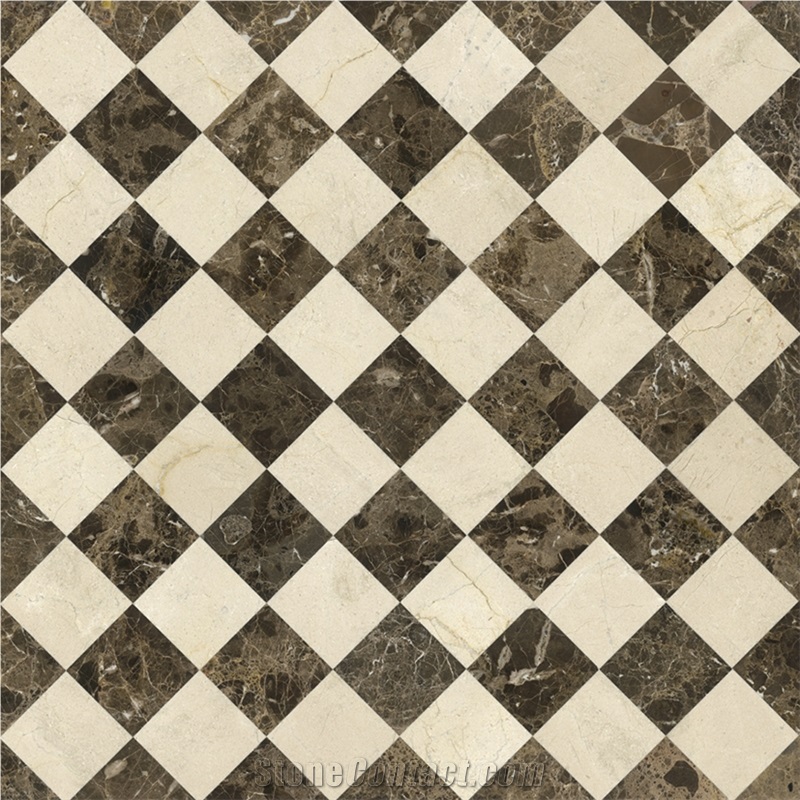 Factory Supply Water Jet Marble Tile,Stone Mosaic Marble Tiles