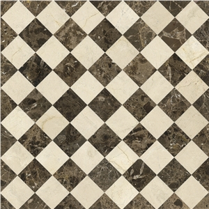 Factory Supply Water Jet Marble Tile,Stone Mosaic Marble Tiles