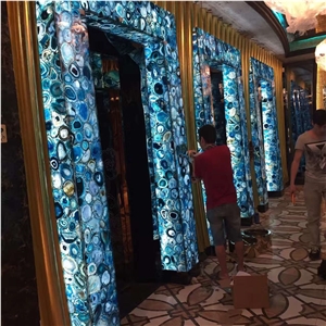 Moreroomstone Agate Semi Precious Stone Countertop Tabletops