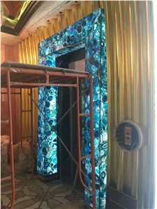 Moreroomstone Agate Semi Precious Stone Countertop Tabletops