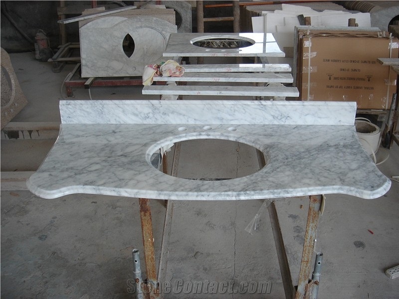 Customized Marble Bath Countertop,Vanity Top