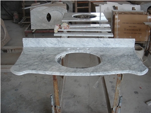 Customized Marble Bath Countertop,Vanity Top