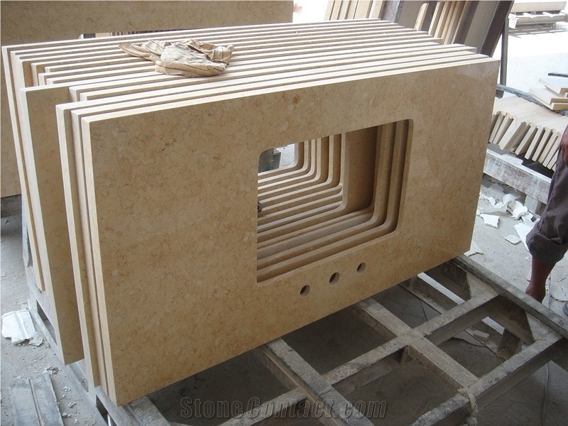 Customized Marble Bath Countertop,Vanity Top