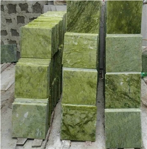 Ming Green Marble Tile, Verde Ming Green Slabs & Tiles, China Green ,Apple Green ,Floor , Wall ,Counter Top