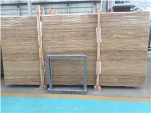 Iran Beige Travertine Polished and Filled
