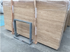 Iran Beige Travertine Polished and Filled