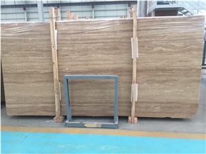 Iran Beige Travertine Polished and Filled