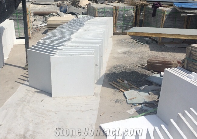 White Terrazzo Pavers