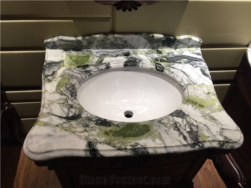 Artificial Quartz Slab for Countertop Price, Chinese Marble Cut to Kitchen Tops, Granite for Bathroom Vanity Tops, Customized Size and Direct Factory