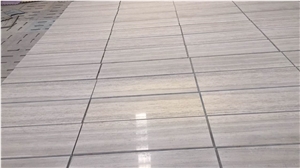 China Blue Wood Vein Polished Walling Tile, Beige Wooden Grain Tiles for Bathroom Wall, Chinese Natural Stone for Interior Decoration, Countertops