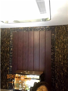 Tiger Eye,China Semiprecious Stone Tiles,Chinese Semi Precious Slabs,Brown Shiny Stone ,Luxury Decorations,Own Factory Slabyard and Block Yard