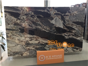 Titanic Storm Marble/Blue Galaxy/China Polished Slabs/Tiles/Cut to Size/Natural Stone Products/Floor/Wall Covering/Bookmatch/Own Quarry/Skirting