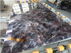 Venice Black/Lilac&Black Color/Louis Grey/China Marble Polish Slabs/Tiles/Cut to Size/Bookmatch/Wall Background/Floor Coverings/Countertop/Own Quarry