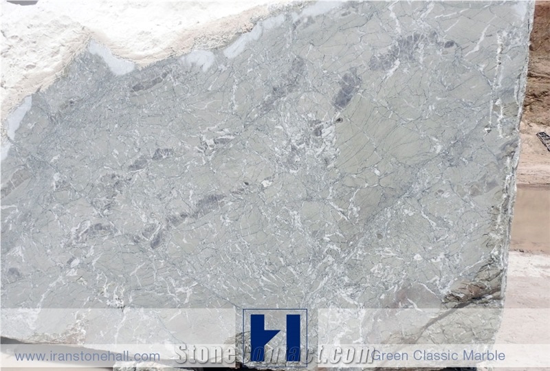 Antique Green Classic- Antique Verd,Persian Green, Green Antigua, Verde Antigua Marble(Green Marble Block Of Iran)