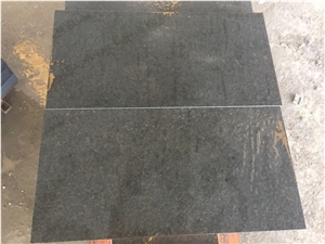 China Black Zhangpu Basalt Flamed Tile Paver