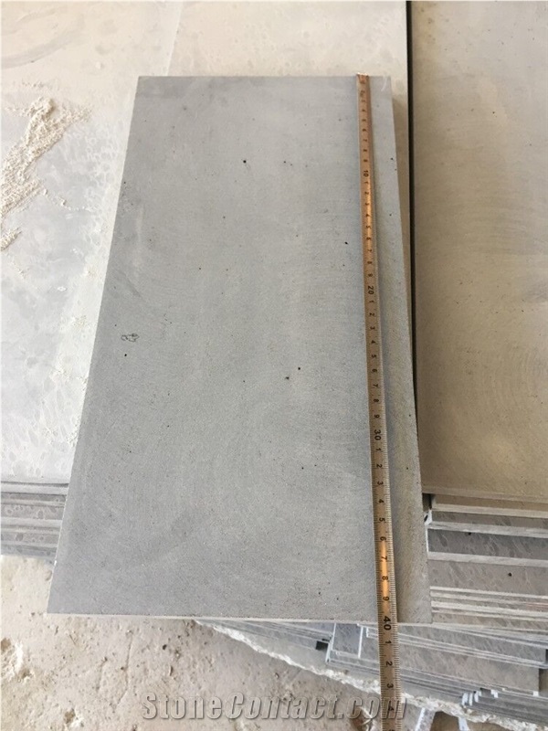 China Zhangpu Black Basalt Flamed Tile Paver