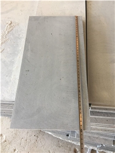 China Zhangpu Black Basalt Flamed Tile Paver