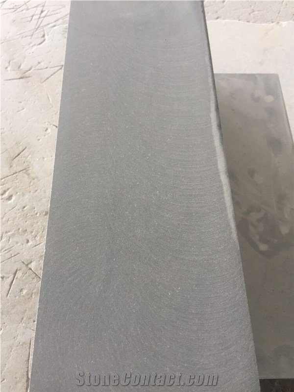 China Zhangpu Black Basalt Flamed Tile Paver