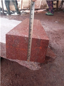 G666 China Red Porphyry Fushou Red Flamed Paver Tile
