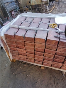 G666 Red Porphyry Shouning Red Cube Stone