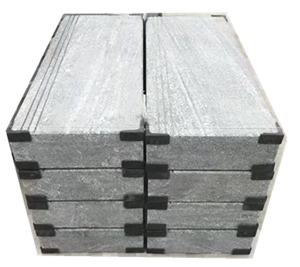 Nero Sandiago Grey Granite Flamed Steps
