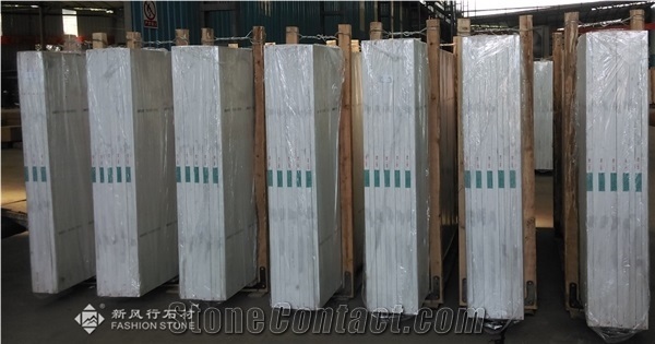 Artificial White Quartz Stone Slab Tiles for Kitchen Counter Tops, Bathroom Vanity Tops