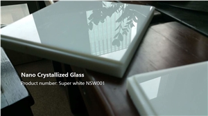 Nano Glass Stone Slab Tile Panel for Wall Column Man-Made White Solid Surface Marble,Engineered Stone
