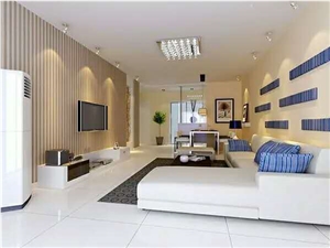 White Nano Glass Stone Tile Floor Covering, Interior Wall, Flooring Tile Interior Stone