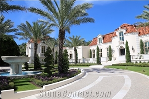 Jerusalem Ramon White Limestone Architectural Elements High Relief