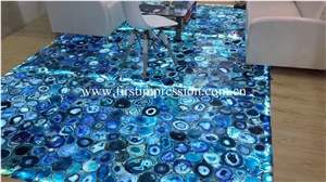 Black Agate Semiprecious Stone Slabs/ Black Agate Semi Precious Slabs/ Black Agate Gemstone Slabs/ Colorful Agate Big Slabs and Tiles