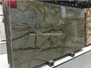 High Grade Roman Blue Quartzite Tiles & Slabs/ Roma Imperialeazul Mare Quartzite/ Blue Mare Quartzite/ Brazil Blue Quartzite Floor Tiles/ Own Factory