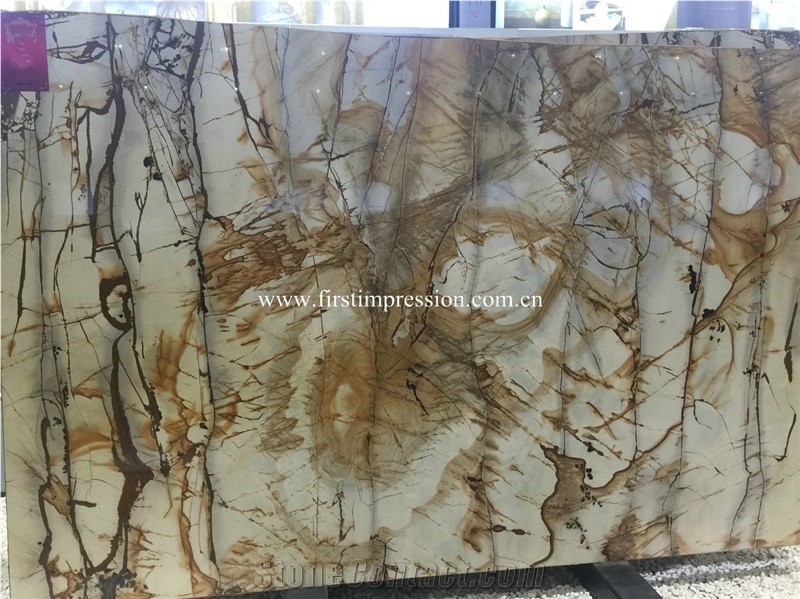 High Quality Roma Imperial Quartzite Slab/ Blue Exotic Roma Imperial Quartzite/ Roma Impression Quartzite Slabs