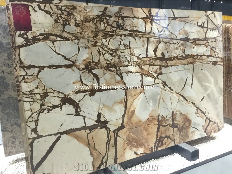 High Quality Roma Imperial Quartzite Slab/ Blue Exotic Roma Imperial Quartzite/ Roma Impression Quartzite Slabs